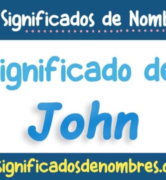 Significado de John