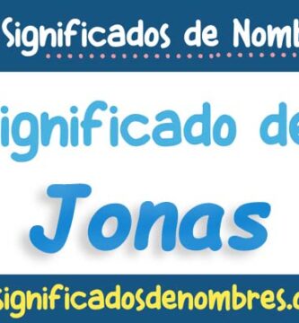 Significado de Jonas