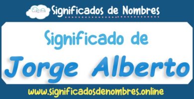 Significado de Jorge Alberto