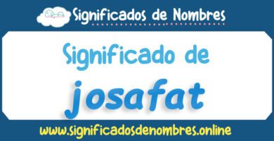 Significado de Josafat
