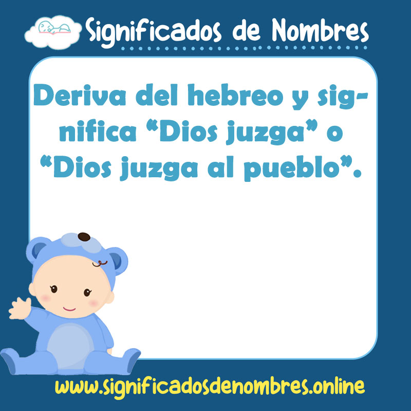 Significado y origen del nombre Josafat