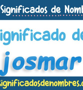 Significado de Josmar