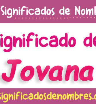 Significado de Jovana