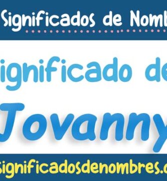 Significado de Jovanny