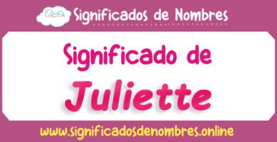 Significado de Juliette