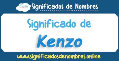 Significado de Kenzo