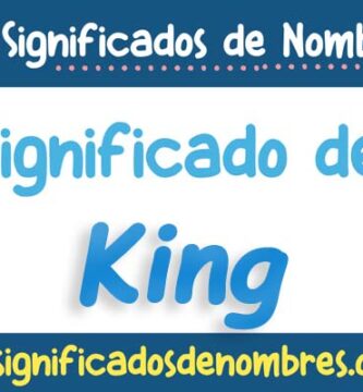 Significado de King
