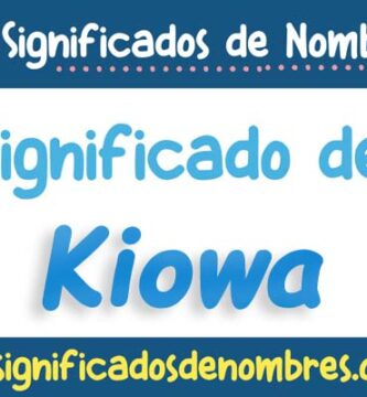 Significado de Kiowa