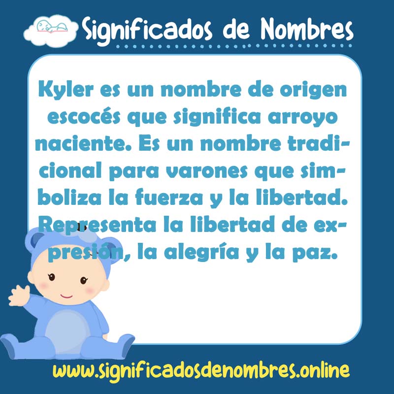 Significado y origen del nombre Kyler