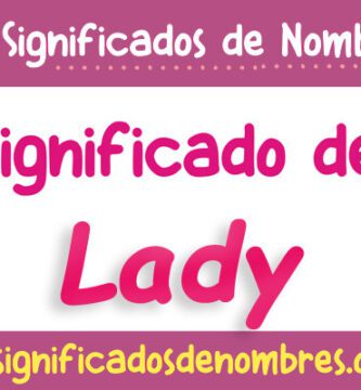 Significado de Lady