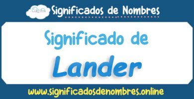 Significado de Lander