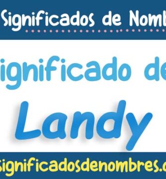 Significado de Landy