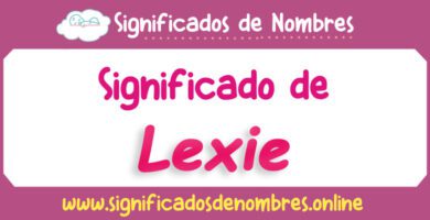 Significado de Lexie
