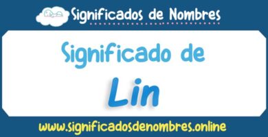 Significado de Lin