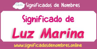 Significado de Luz Marina