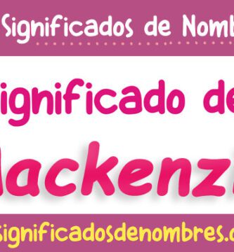 Significado de Mackenzie