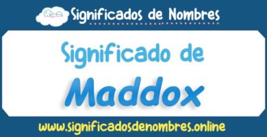 Significado de Maddox