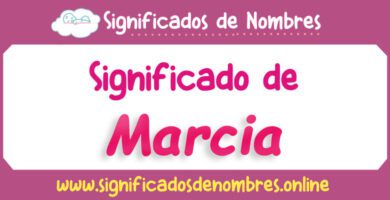 Significado de Marcia