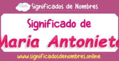 Significado de Maria Antonieta