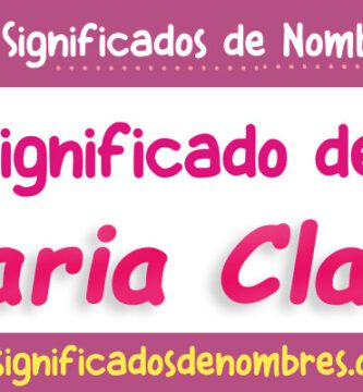 Significado de Maria Clara