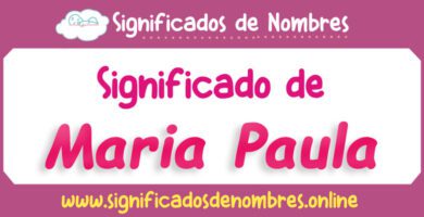 Significado de Maria Paula