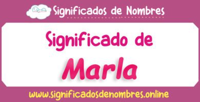 Significado de Marla