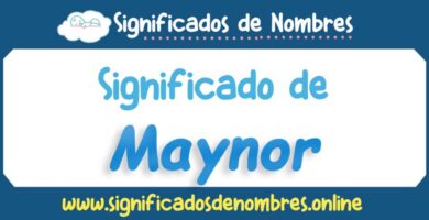 Significado de Maynor