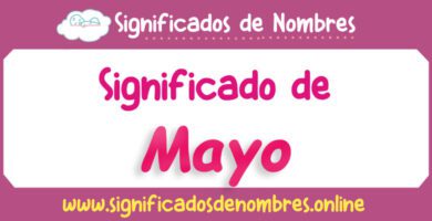 Significado de Mayo