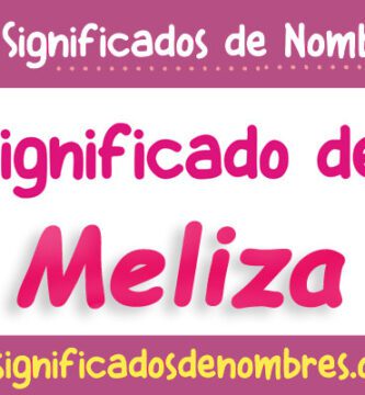 Significado de Meliza