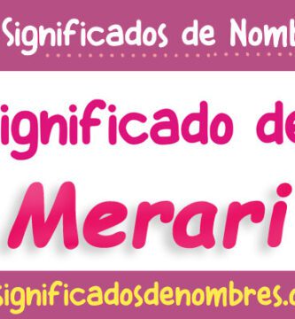 Significado de Merari