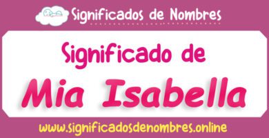 Significado de Mia Isabella