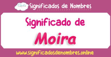Significado de Moira