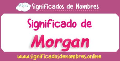 Significado de Morgan