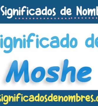 Significado de Moshe