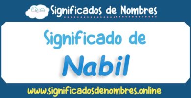 Significado de Nabil