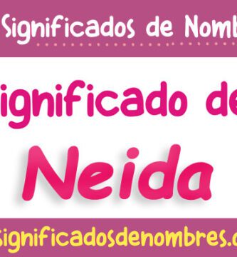Significado de Neida