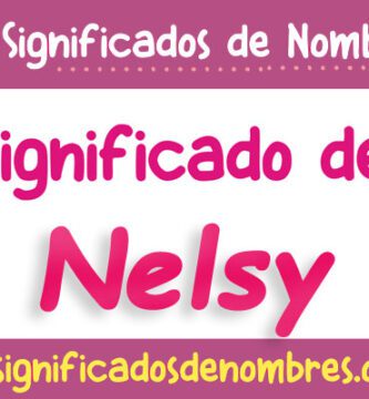 Significado de Nelsy
