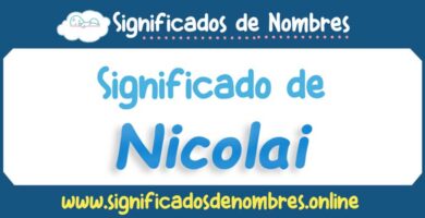 Significado de Nicolai
