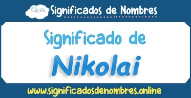 Significado de Nikolai