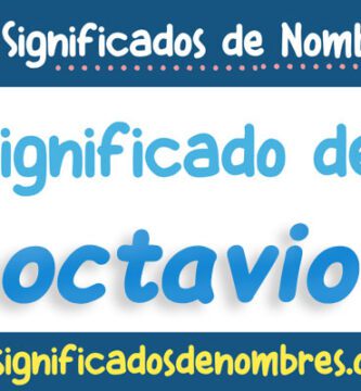 Significado de Octavio