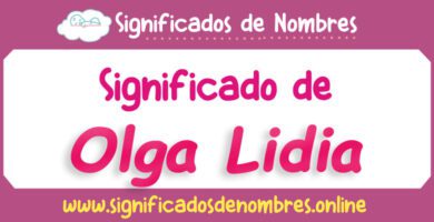 Significado de Olga Lidia