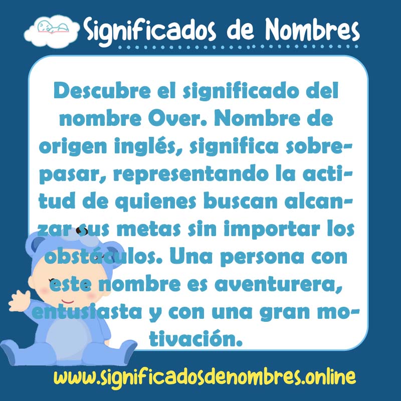 Significado y origen del nombre Over