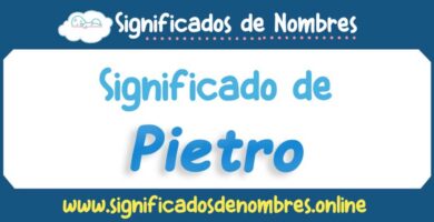 Significado de Pietro