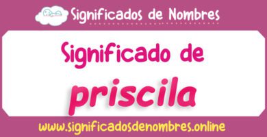 Significado de Priscila