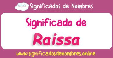 Significado de Raissa