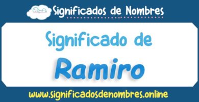 Significado de Ramiro