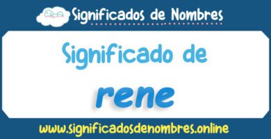 Significado de Rene