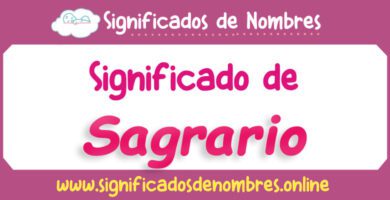 Significado de Sagrario