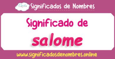 Significado de Salome