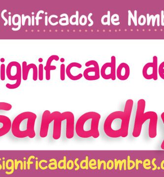 Significado de Samadhy